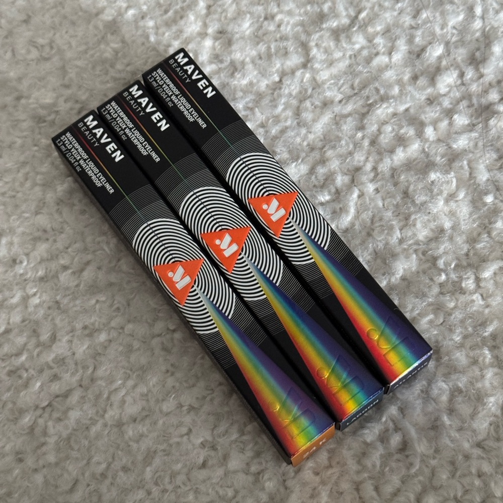 Maven Beauty Set of 3 Waterproof Liquid Eyeliner Fashion Nova